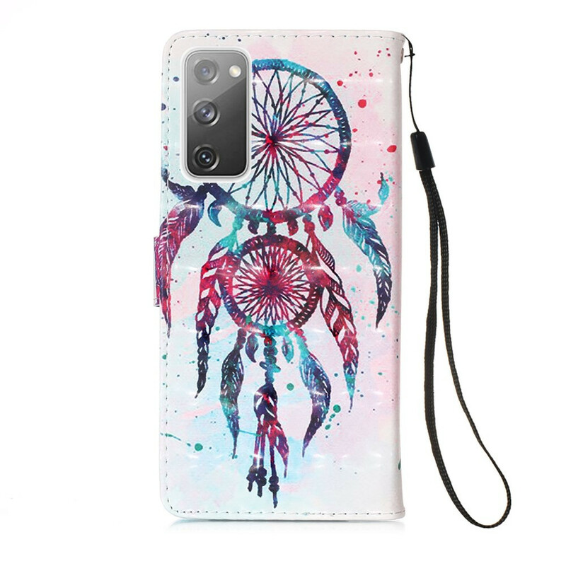 Housse Samsung Galaxy S20 FE Attrape Rêves Aquarelle Housse Samsung Galaxy S20 FE Attrape Rêves Aquarelle
