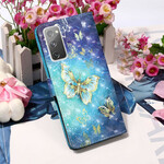 Housse Samsung Galaxy S20 FE Papillons Dorés Housse Samsung Galaxy S20 FE Papillons Dorés