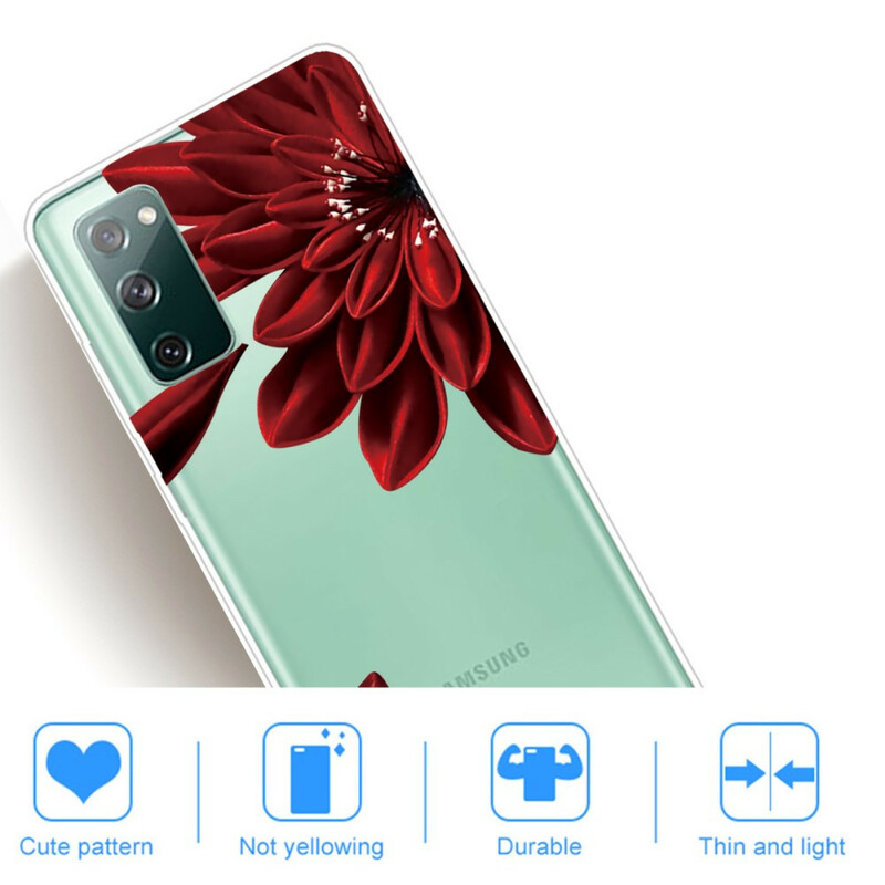 Coque Samsung Galaxy S20 FE Fleurs Sauvages