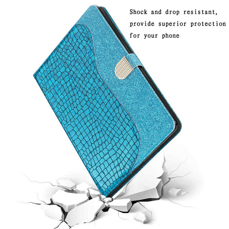 Housse Samsung Galaxy Tab A 8.0 (2019) Texture Crocodile Exquise Housse Samsung Galaxy Tab A 8.0 (2019) Texture Crocodile Exquise