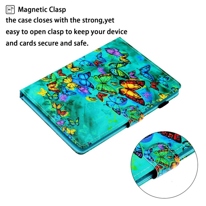 Housse Samsung Galaxy Tab A 8.0 (2019) Envolée de Papillons Housse Samsung Galaxy Tab A 8.0 (2019) Envolée de Papillons
