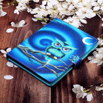 Housse Samsung Galaxy Tab A 8.0 (2019) Hibou Nocture