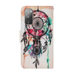 Housse Samsung Galaxy S20 FE Aquarelle Attrape Rêves