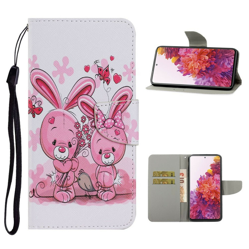 Housse Samsung Galaxy S20 FE Lapins