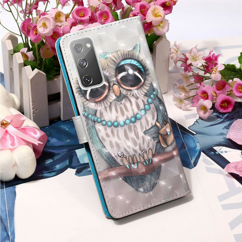 Housse Samsung Galaxy S20 FE Miss Hibou Housse Samsung Galaxy S20 FE Miss Hibou