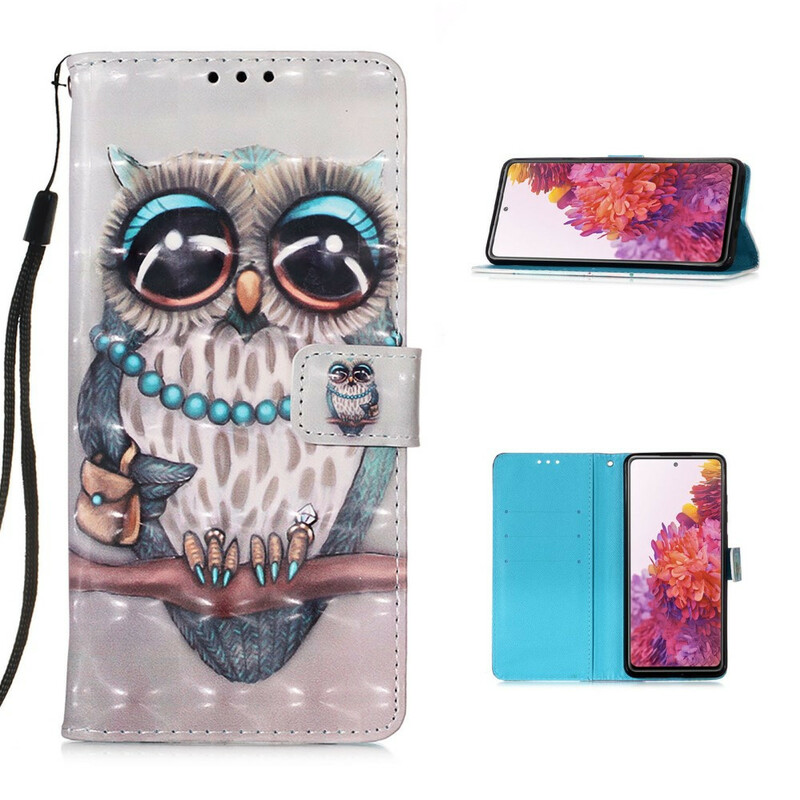 Housse Samsung Galaxy S20 FE Miss Hibou Housse Samsung Galaxy S20 FE Miss Hibou