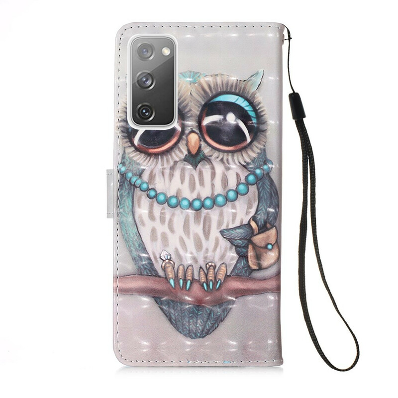 Housse Samsung Galaxy S20 FE Miss Hibou Housse Samsung Galaxy S20 FE Miss Hibou