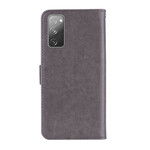 Housse Samsung Galaxy S20 FE Hibou Mandala et Breloque Housse Samsung Galaxy S20 FE Hibou Mandala et Breloque