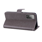Housse Samsung Galaxy S20 FE Hibou Mandala et Breloque Housse Samsung Galaxy S20 FE Hibou Mandala et Breloque