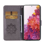 Housse Samsung Galaxy S20 FE Hibou Mandala et Breloque Housse Samsung Galaxy S20 FE Hibou Mandala et Breloque
