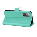 Housse Samsung Galaxy S20 FE Hibou Mandala et Breloque