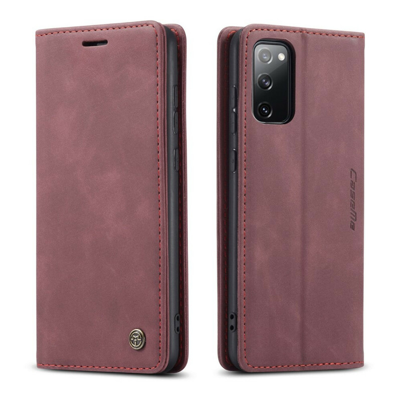 Flip Cover Samsung Galaxy S20 FE CASEME Simili Cuir Flip Cover Samsung Galaxy S20 FE CASEME Simili Cuir