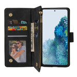 Housse Samsung Galaxy S20 FE Style Cuir Multi-Cartes avec Lanière