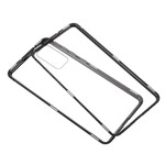 Coque Samsung Galaxy S20 FE Rebords Métal et Dos Verre Trempé