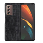 Coque Samsung Galaxy Z Fold 2 Cuir Véritable Crocodile