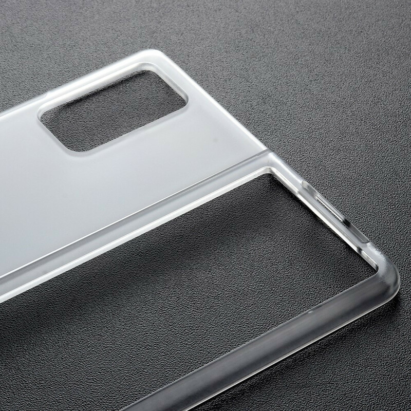 Coque Samsung Galaxy Z Fold 2 Plastique Transparent Mat