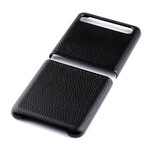 Coque Samsung Galaxy Z Flip Simili Cuir Litchi Coque Samsung Galaxy Z Flip Simili Cuir Litchi