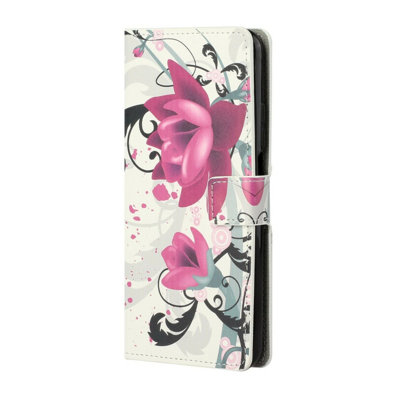 Housse Xiaomi Mi 10T / 10T Pro Tropical Flowers Housse Xiaomi Mi 10T / 10T Pro Tropical Flowers