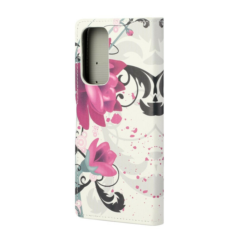 Housse Xiaomi Mi 10T / 10T Pro Tropical Flowers Housse Xiaomi Mi 10T / 10T Pro Tropical Flowers