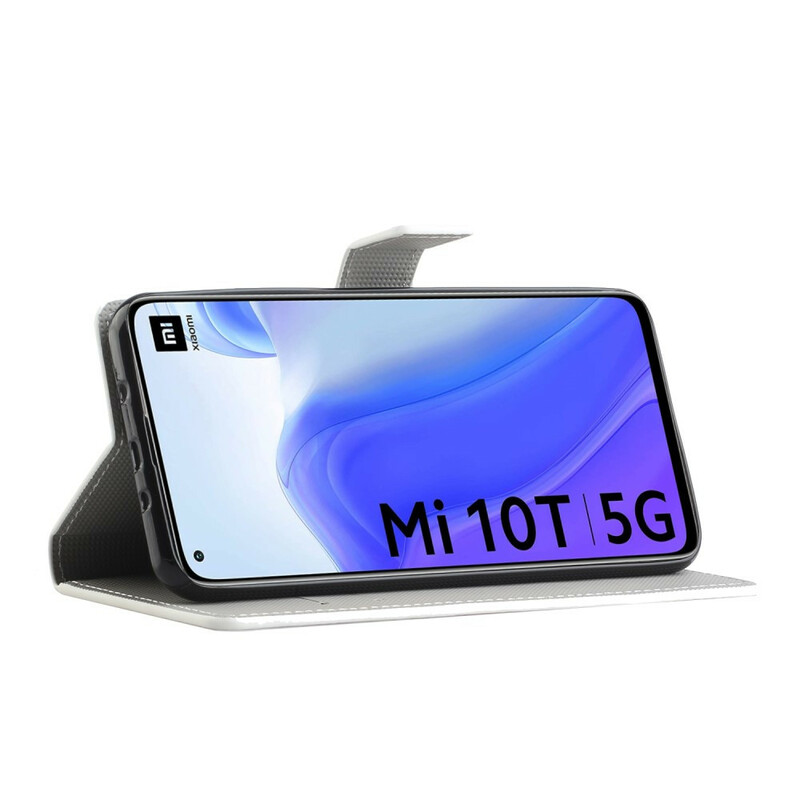 Housse Xiaomi Mi 10T / 10T Pro Papillon Bleu