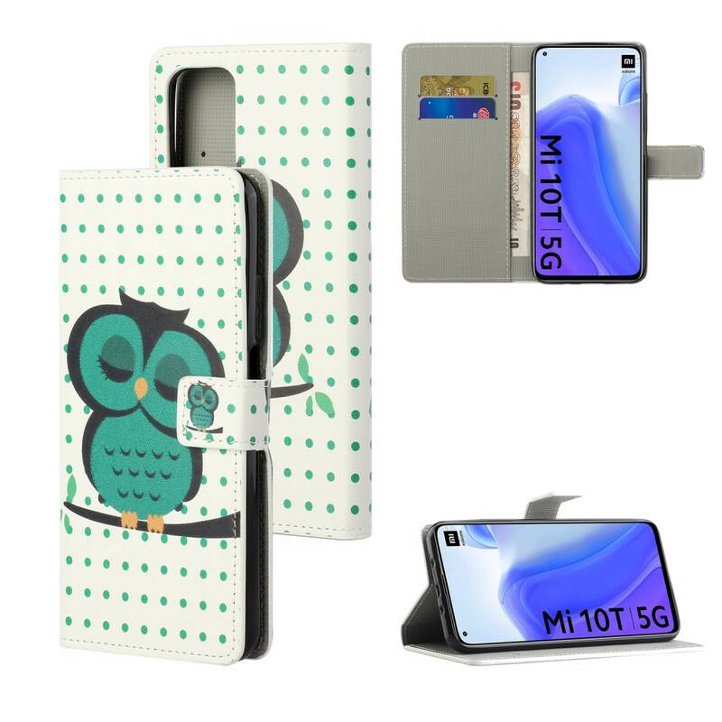 Housse Xiaomi Mi 10T / 10T Pro Hibou Endormi Housse Xiaomi Mi 10T / 10T Pro Hibou Endormi