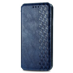Flip Cover Xiaomi Poco X3 Effet Cuir Texture Diamant Flip Cover Xiaomi Poco X3 Effet Cuir Texture Diamant