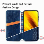 Flip Cover Xiaomi Poco X3 Effet Cuir Texture Diamant Flip Cover Xiaomi Poco X3 Effet Cuir Texture Diamant