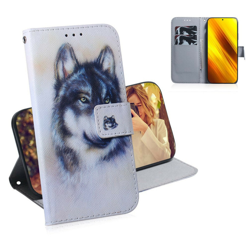 Housse Xiaomi Poco X3 Regard Canin Housse Xiaomi Poco X3 Regard Canin
