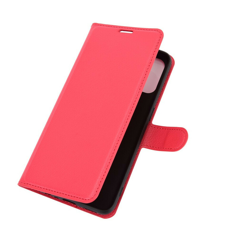 Housse Oppo A53 Simili Cuir Litchi Classique Housse Oppo A53 Simili Cuir Litchi Classique