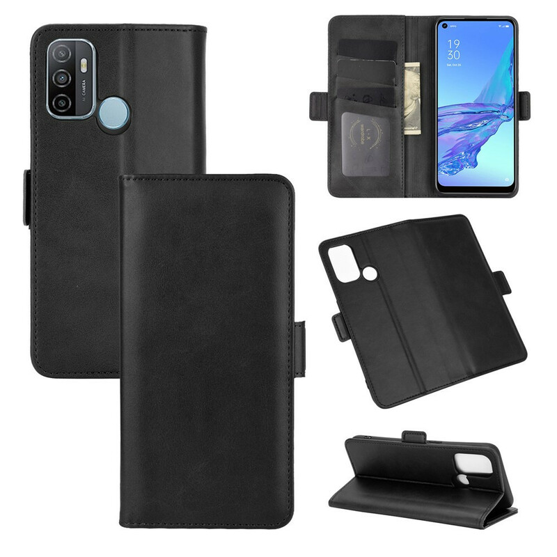 Housse Oppo A53 Rabat Double Housse Oppo A53 Rabat Double