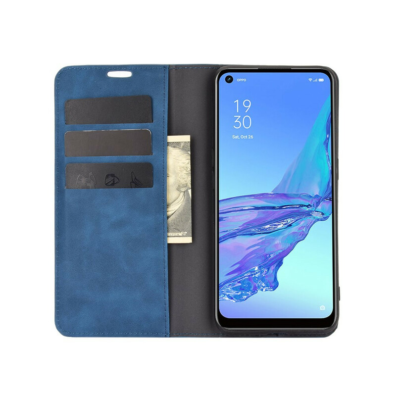 Flip Cover Oppo A53 Effet Cuir Douceur Flip Cover Oppo A53 Effet Cuir Douceur