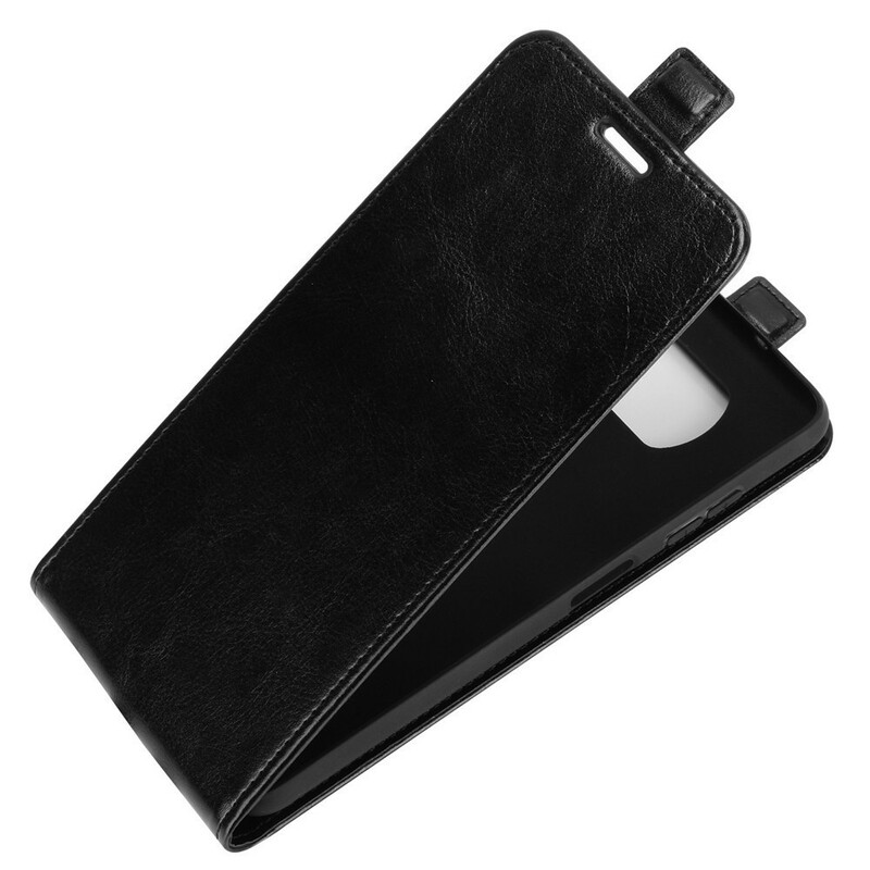 Housse Xiaomi Poco X3 Rabat Vertical Effet Cuir Housse Xiaomi Poco X3 Rabat Vertical Effet Cuir
