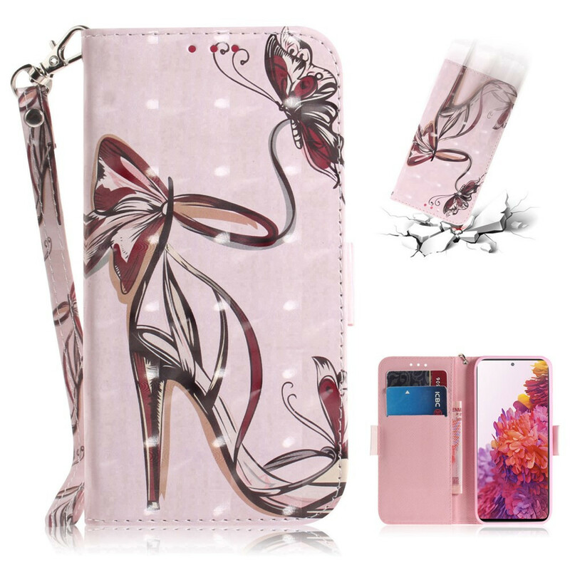 Housse Samsung Galaxy S20 FE Escarpin à Lanière Housse Samsung Galaxy S20 FE Escarpin à Lanière