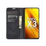 Flip Cover Xiaomi Poco X3 Effet Cuir Douceur Flip Cover Xiaomi Poco X3 Effet Cuir Douceur