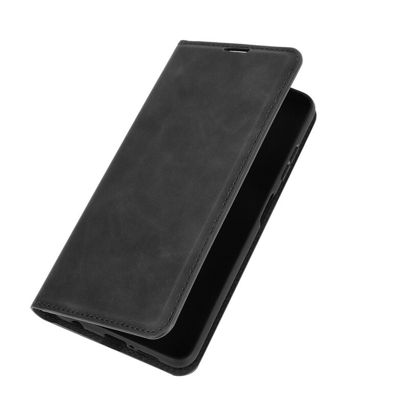 Flip Cover Xiaomi Poco X3 Effet Cuir Douceur Flip Cover Xiaomi Poco X3 Effet Cuir Douceur