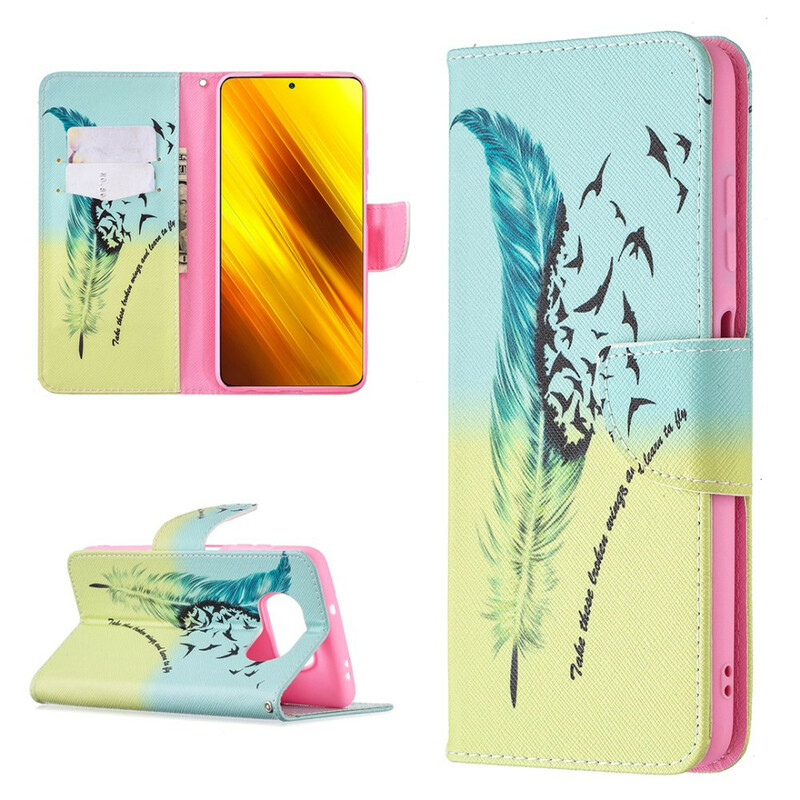 Housse Xiaomi Poco X3 Learn To Fly Housse Xiaomi Poco X3 Learn To Fly