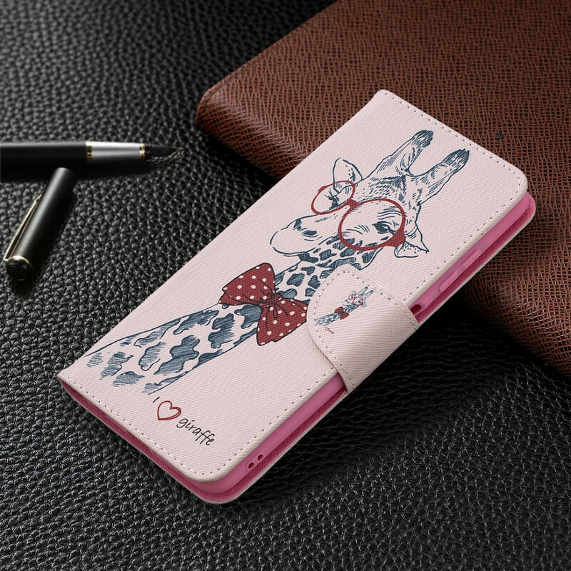 Housse Xiaomi Poco X3 Girafe Intello Housse Xiaomi Poco X3 Girafe Intello