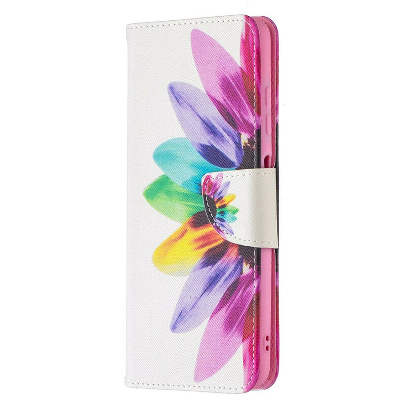 Housse Xiaomi Poco X3 Fleur Aquarelle Housse Xiaomi Poco X3 Fleur Aquarelle