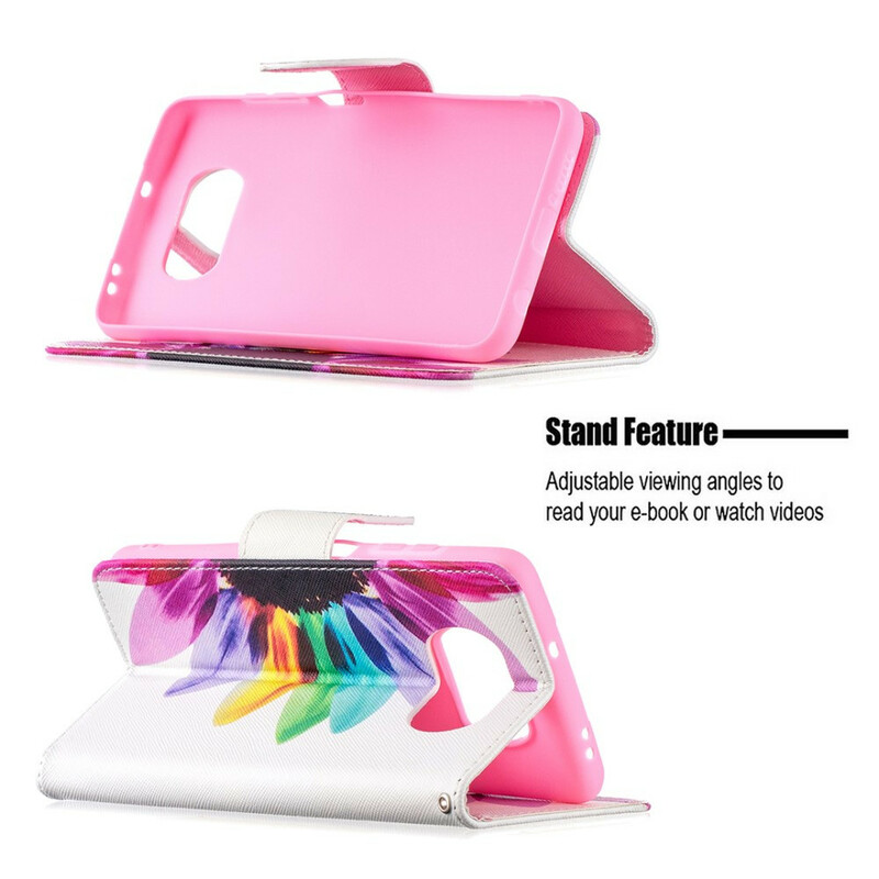 Housse Xiaomi Poco X3 Fleur Aquarelle Housse Xiaomi Poco X3 Fleur Aquarelle
