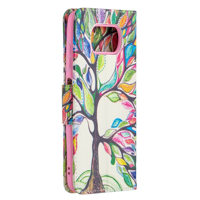 Housse Xiaomi Poco X3 Arbre Coloré Housse Xiaomi Poco X3 Arbre Coloré