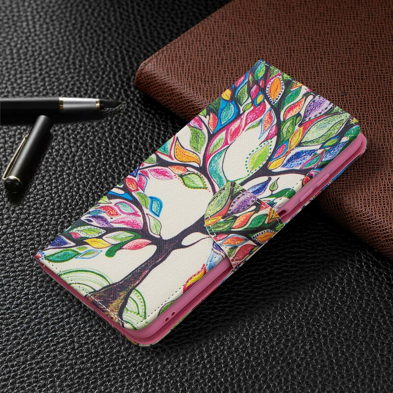 Housse Xiaomi Poco X3 Arbre Coloré Housse Xiaomi Poco X3 Arbre Coloré