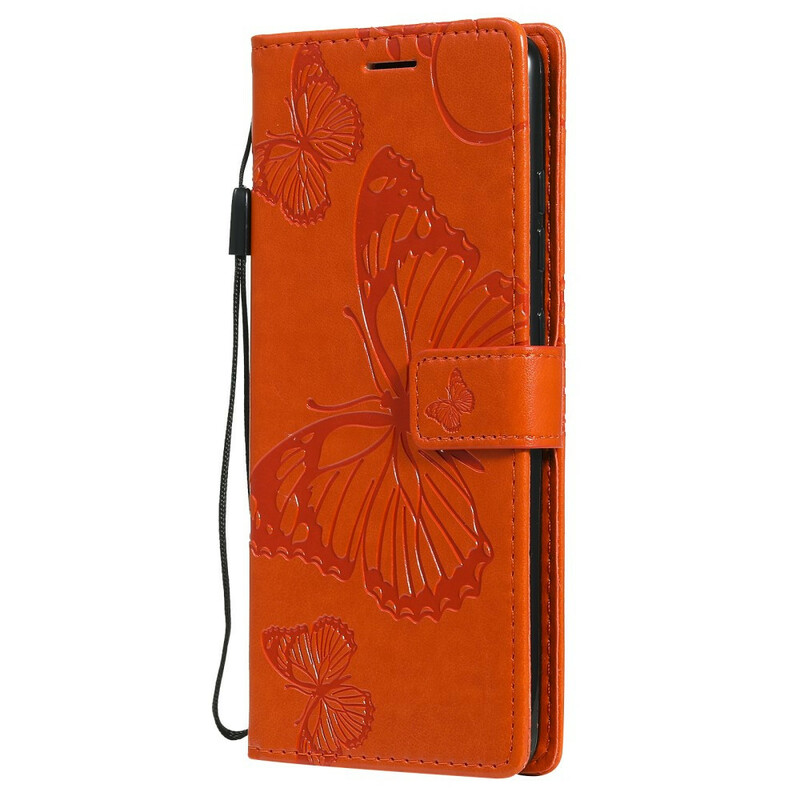 Housse Samsung Galaxy S20 FE Papillons Géants à Lanière Housse Samsung Galaxy S20 FE Papillons Géants à Lanière