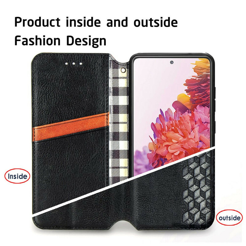 Flip Cover Samsung Galaxy S20 FE Simili Cuir Texture Diamant Flip Cover Samsung Galaxy S20 FE Simili Cuir Texture Diamant