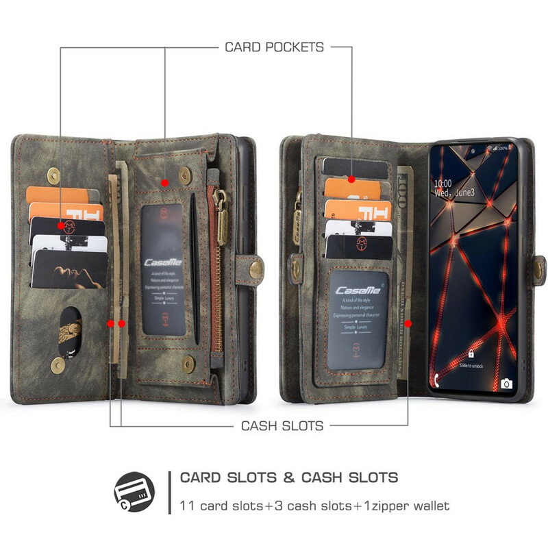 Housse Samsung Galaxy 20 FE CASEME Coque Détachable Housse Samsung Galaxy 20 FE CASEME Coque Détachable