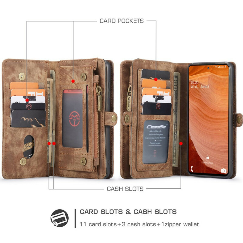 Housse Samsung Galaxy 20 FE CASEME Coque Détachable Housse Samsung Galaxy 20 FE CASEME Coque Détachable