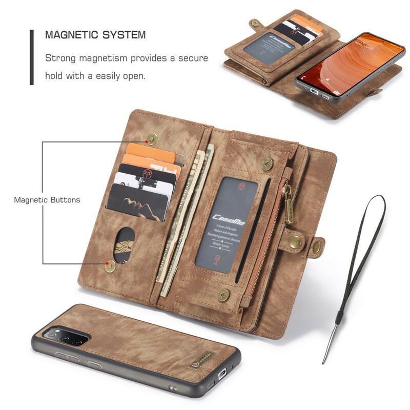 Housse Samsung Galaxy 20 FE CASEME Coque Détachable Housse Samsung Galaxy 20 FE CASEME Coque Détachable
