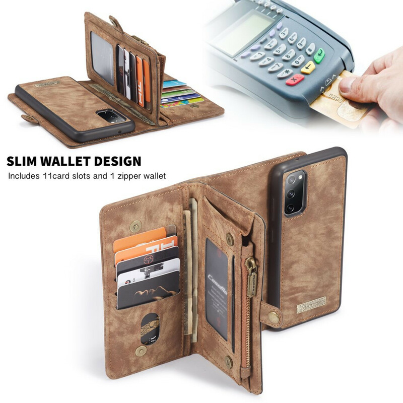 Housse Samsung Galaxy 20 FE CASEME Coque Détachable Housse Samsung Galaxy 20 FE CASEME Coque Détachable