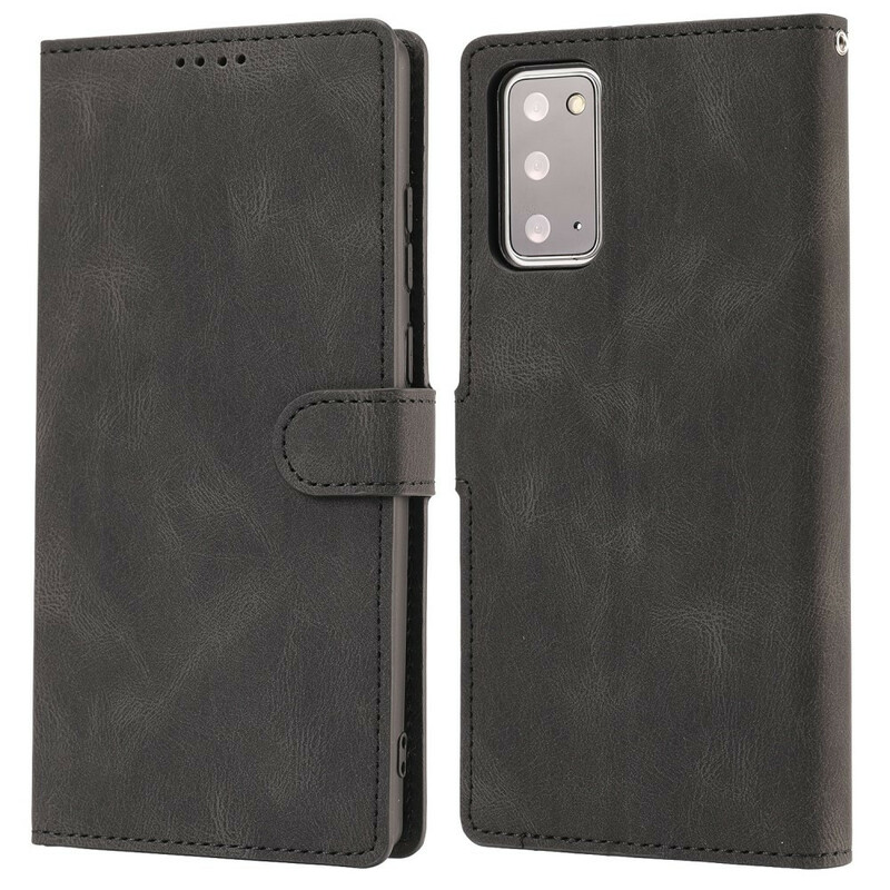 Housse Samsung Galaxy S20 FE Simili Cuir Vintage Classique Housse Samsung Galaxy S20 FE Simili Cuir Vintage Classique