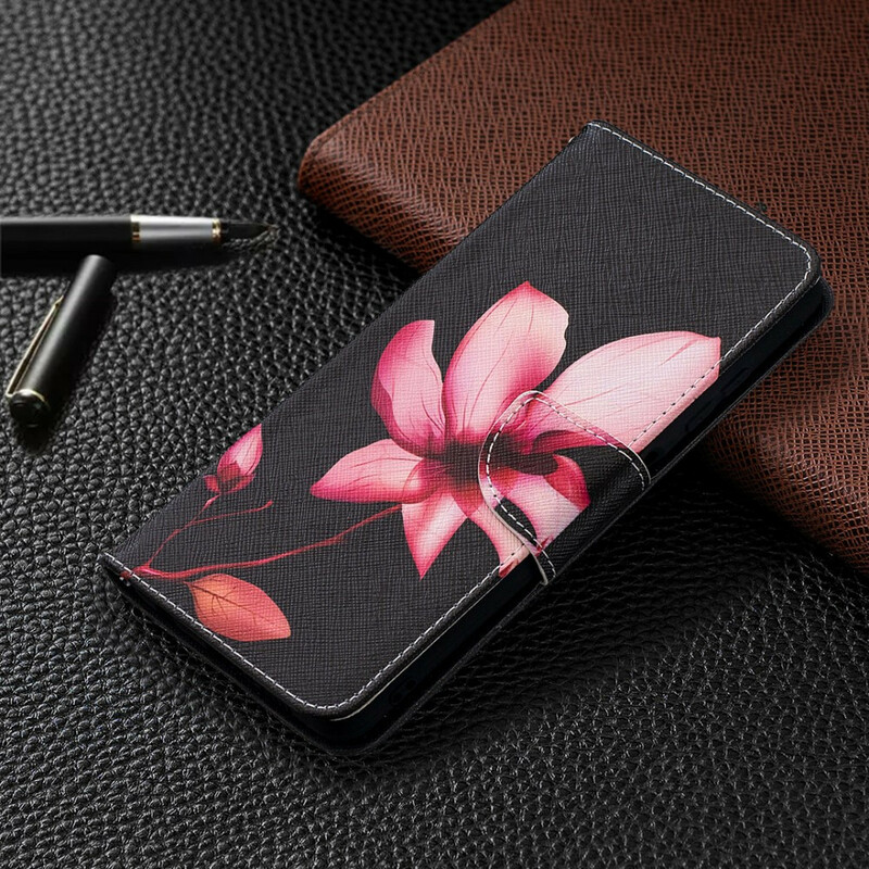 Housse Xiaomi Poco X3 Fleur Rose