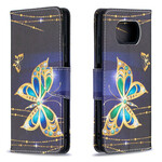 Housse Xiaomi Poco X3 Papillons Magiques Housse Xiaomi Poco X3 Papillons Magiques